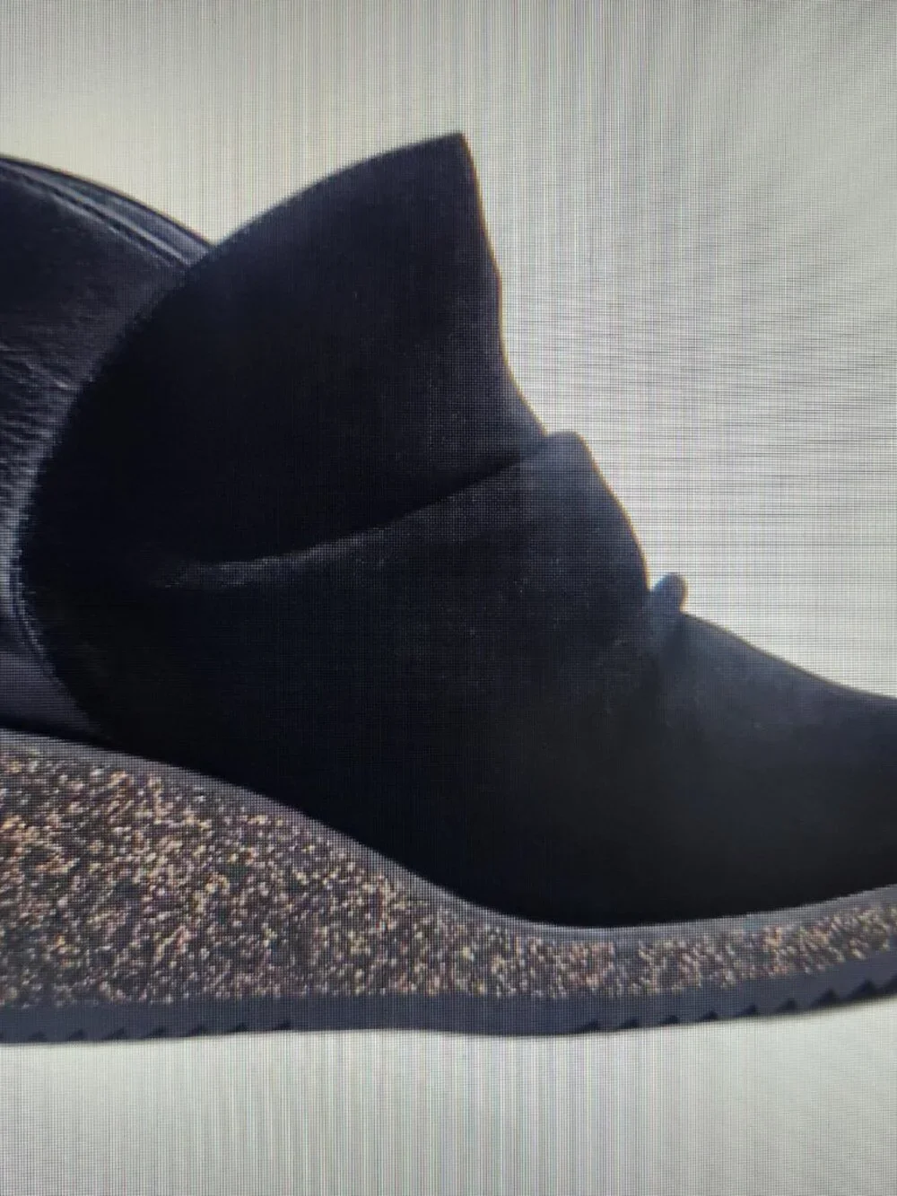 Aetrex Suede Leather Wedge Ankle Boots. NIB. Size EU 36/US 6-6.5